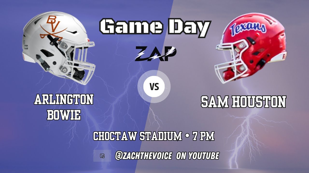 Arlington Bowie vs Arlington Sam Houston TXHSFB Live