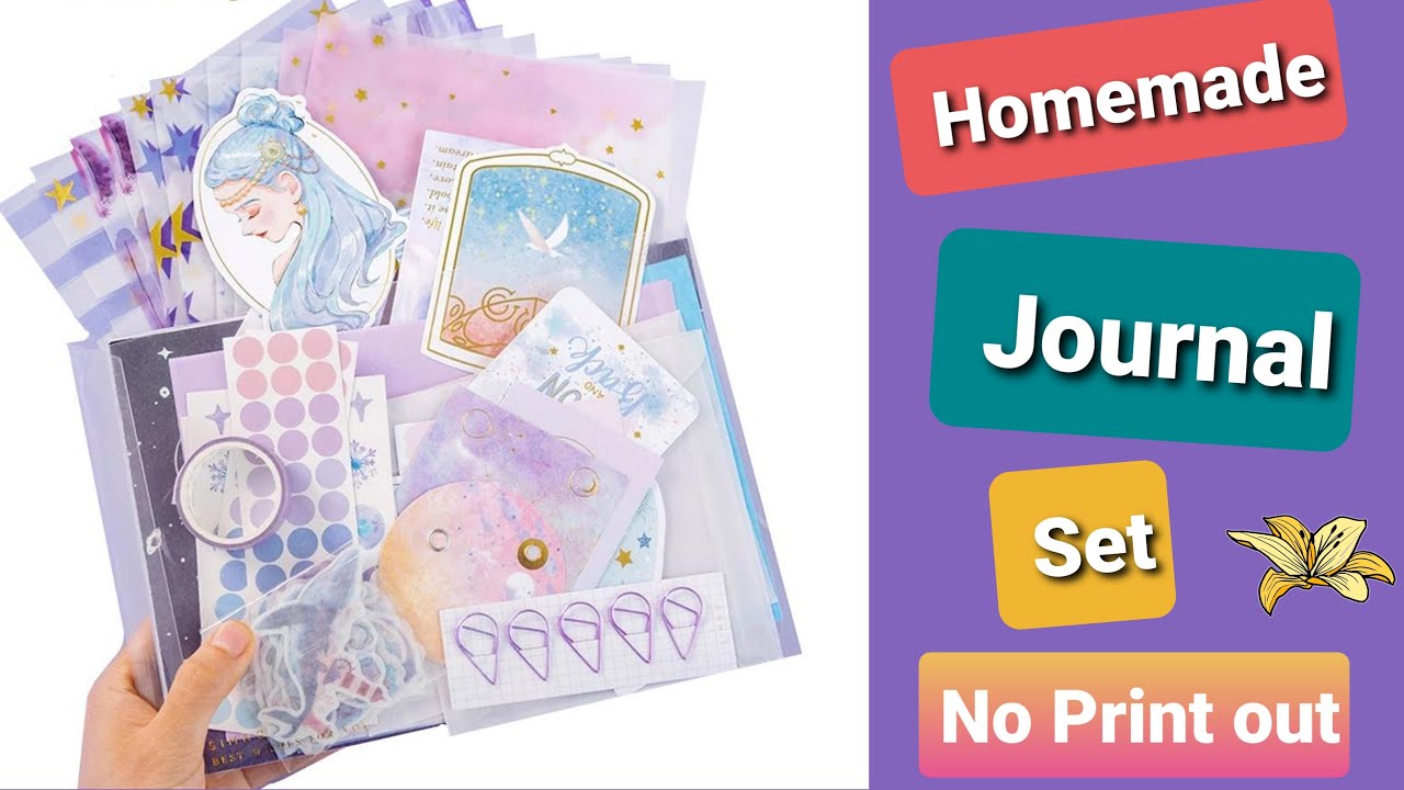 (Part-9) DIY Journal Set / How to make Journal Set at home / DIY Journal Kit /DIY journal supply set