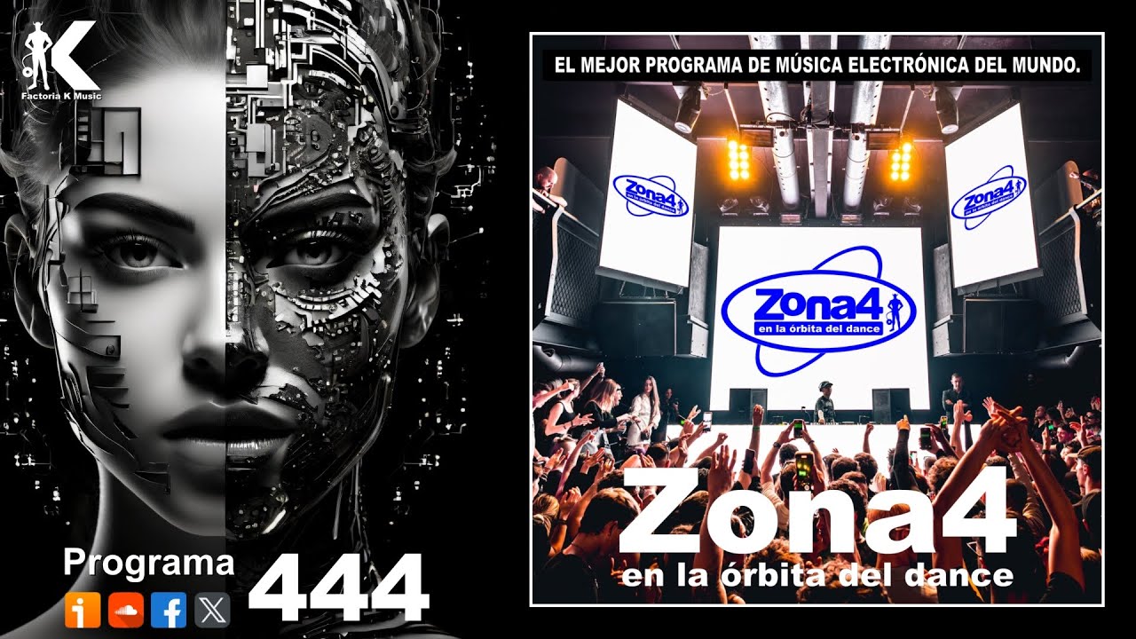 Zona4 #444 | Novedades música electrónica EDM | Radio Show 1h