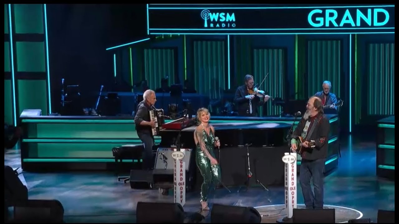 Clare Cunningham and Steve Earle - 'GALWAY GIRL'' - live at 'The Grand Ole Opry,' Nashville TN 2023