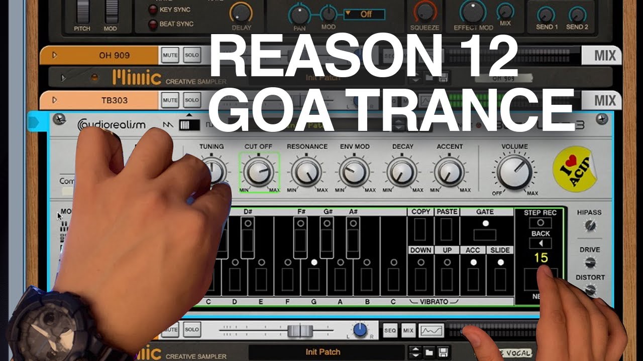 Old School Trance in Reason 12
