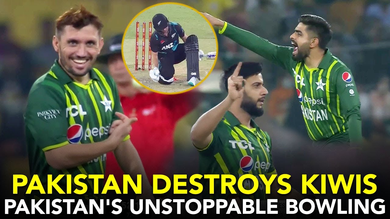 Pakistan's Perfect Bowling Spell | NZ FOW | Pakistan vs New Zealand | 2nd T20I 2023 | PCB | M3L1K