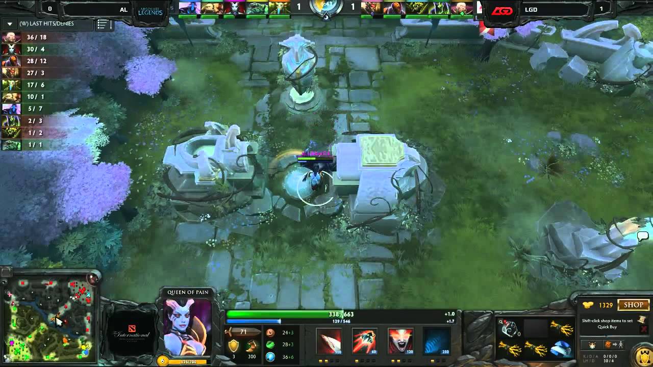 The International Dota 2. by mtrx4u. LGD vs aL, g2