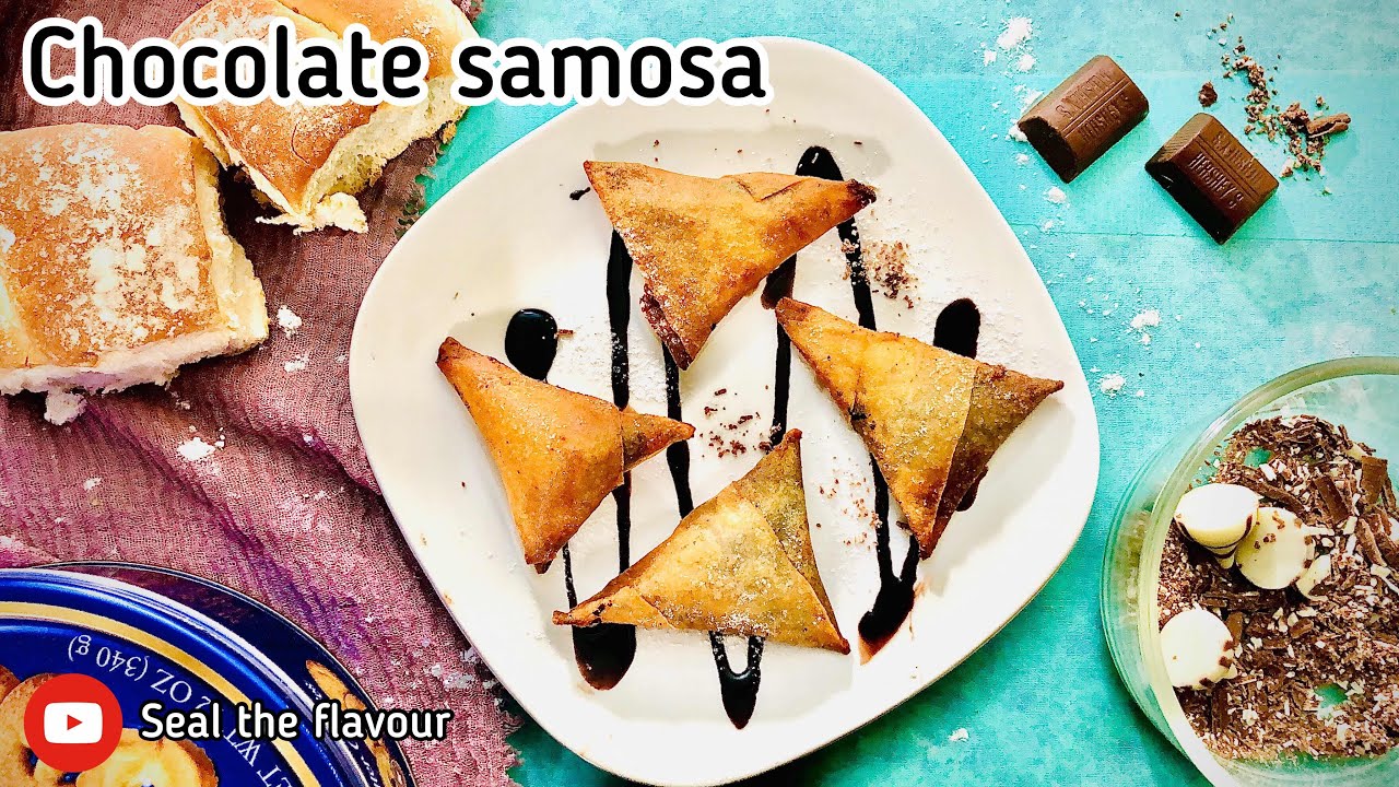 Chocolate Samosa | Make and Freeze Ramadan recipes | Samosa