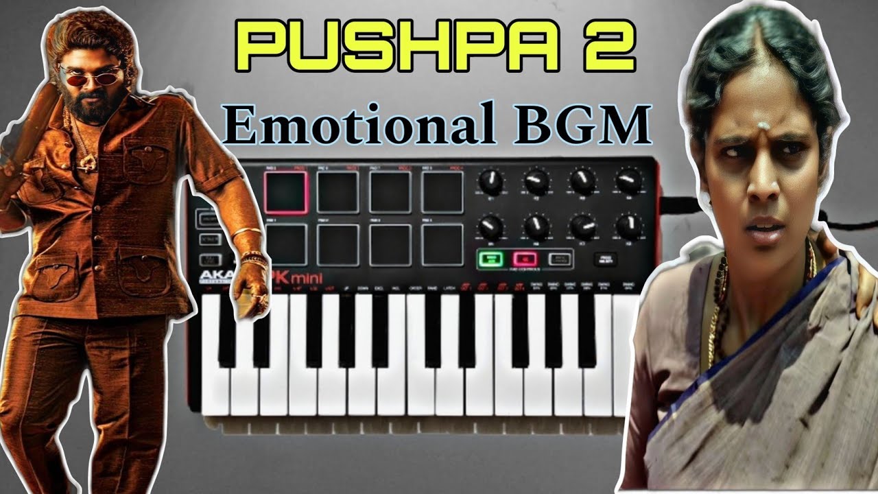 Pushpa 2 Emotional BGM | Allu Arjun | DSP | Sam CS | Pushpa Climax sad BGM Piano | EF