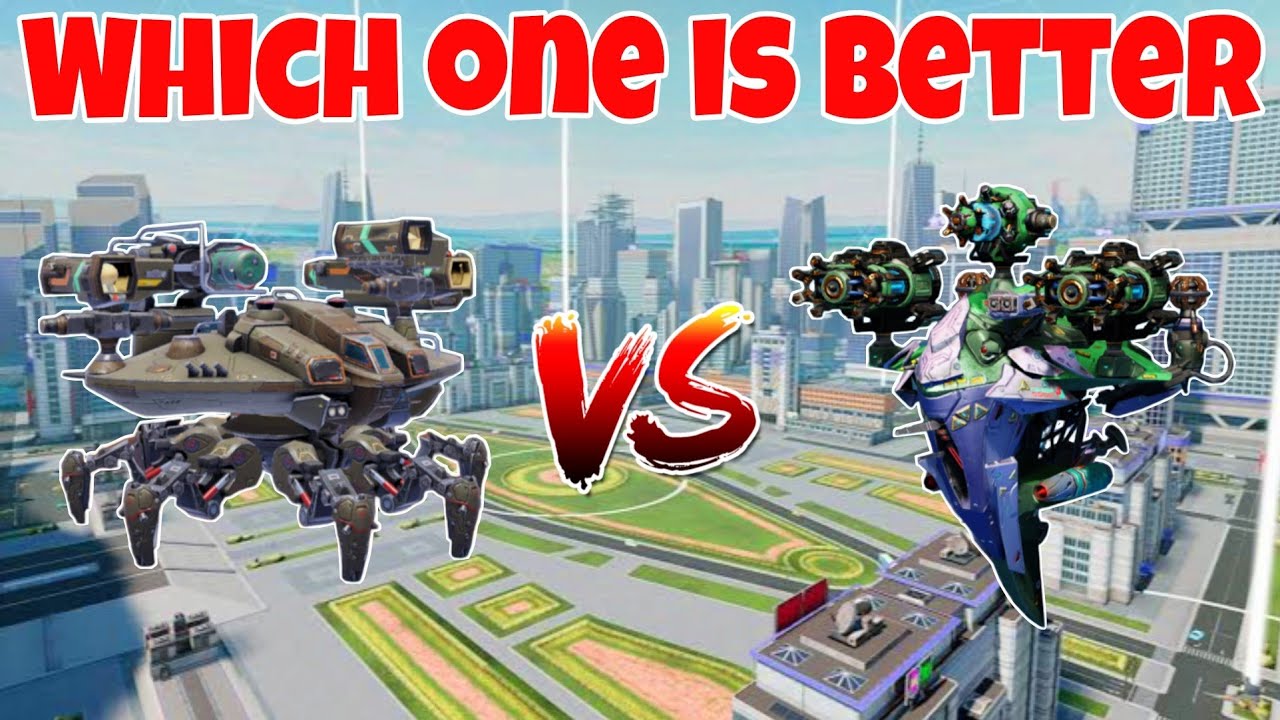 WR🔥 New Robot Kaji VS Samjok Comparison ||WAR ROBOTS||