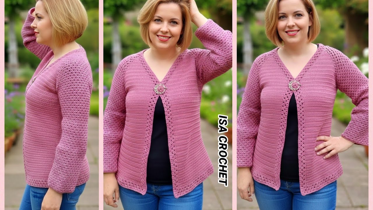 Tuto Gilet /veste granny 