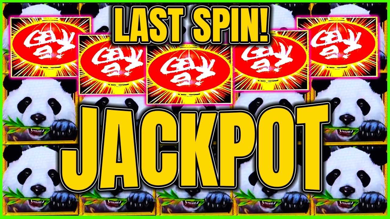 SHOCKING Last Spin JACKPOT! Panda Magic Dragon Link Slot