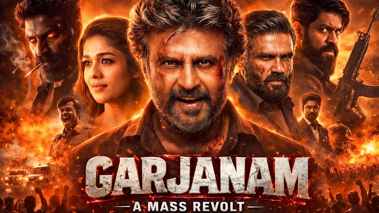 GARJANAM Full Movie | Rajinikanth vs Yash | Suniel Shetty | New South Movies Dubbed In Hindi 2026