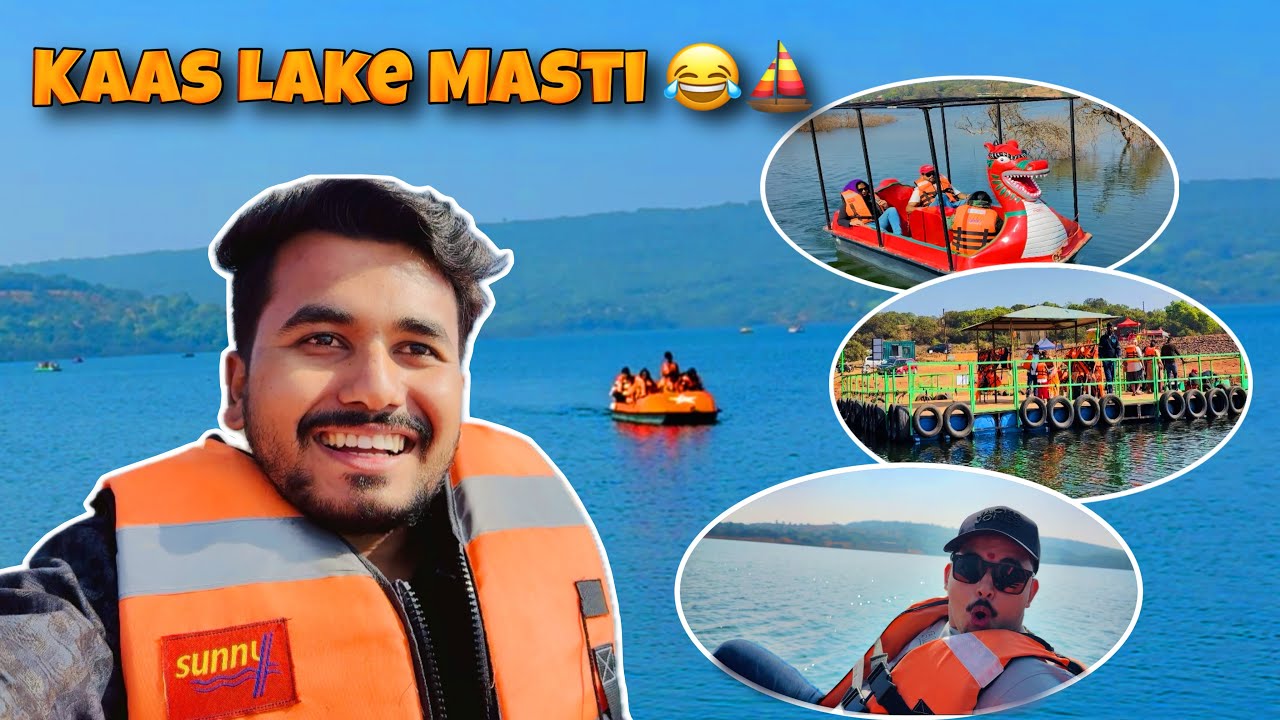 Aaj Kaas Lake Me Masti Hi Masti 😂⛵ | Boating + Fun Vlog | Vlog No. 18