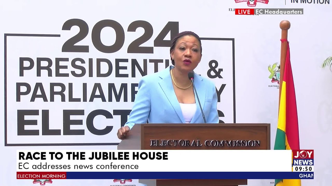 EC Chairperson Jean Mensa: 'Security is Not Our Role, But We Will Ensure Transparency'