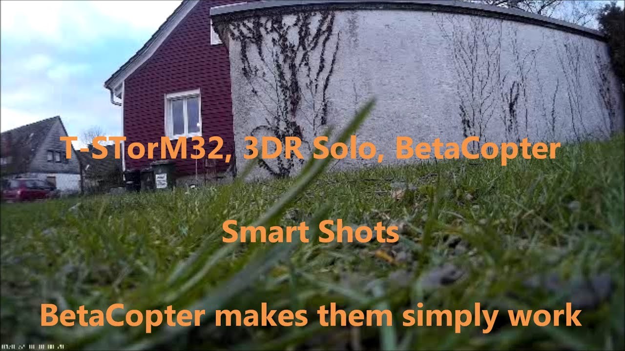 T-STorM32, 3DR Solo, BetaCopter: Smart Shots simply work