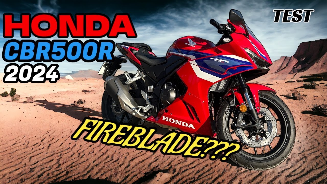 ESSAI HONDA CBR500R 2024. C'EST UNE SPORTIVE OU PAS?