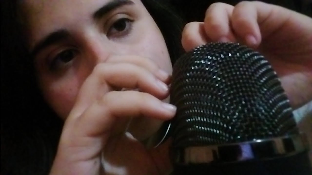 ASMR rápido y agresivo mic scratching 🔥🔥 | blue yeti x