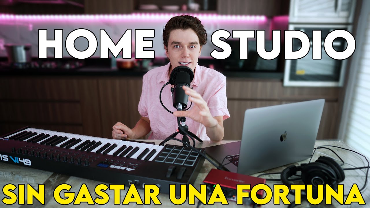 Como Hacer Un Home Studio BARATO y Muy Eficiente En 2024