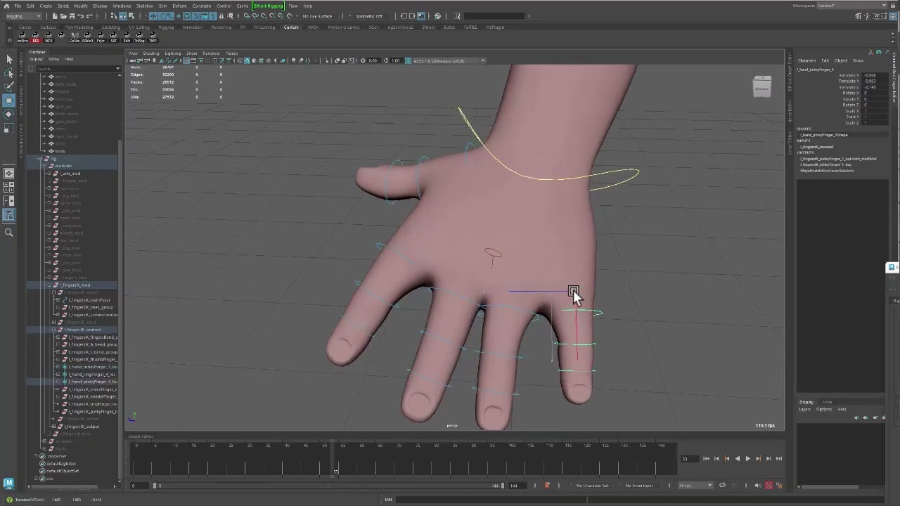 Hand Ik module