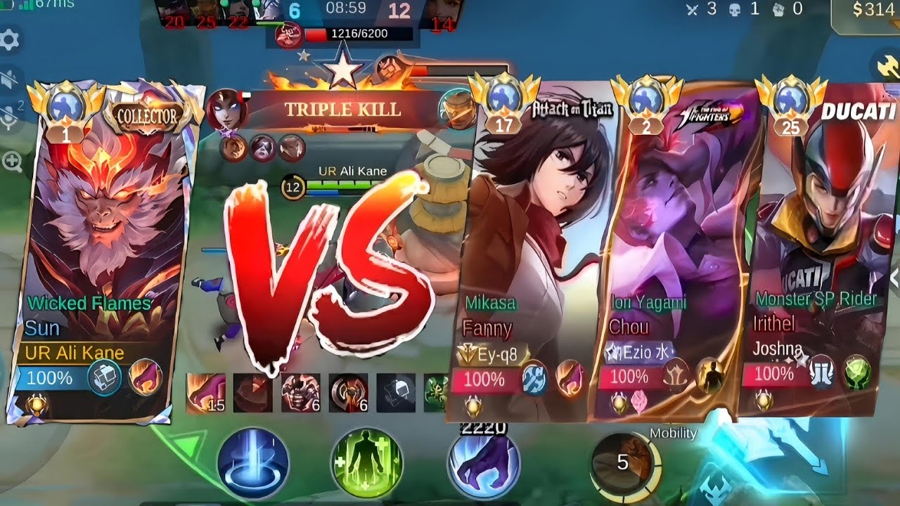 Top 1 global Sun vs 3 of the best UAE players#Ali_Kane