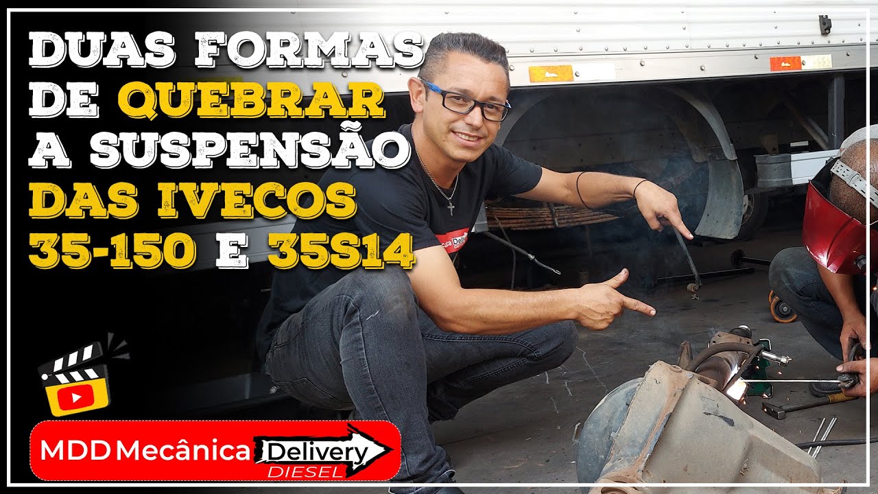 POR QUE QUEBRA TANTO A SUSPENSÃO DAS IVECOS 35-150 E 35S14