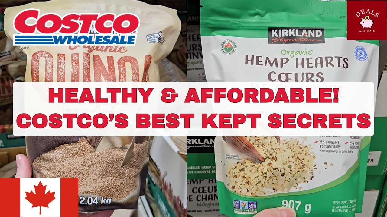 18 Healthy Foods You Can Buy at Costco!!! | COSTCO CANADA Shopping