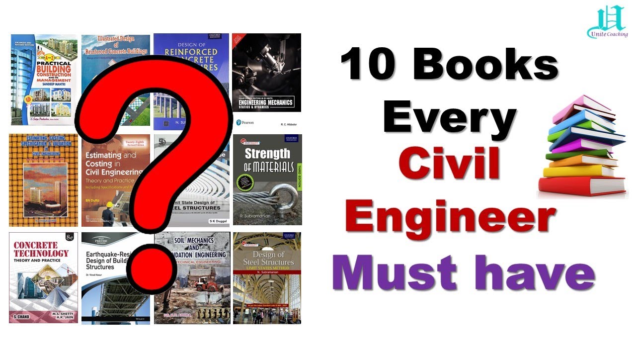 10 Books Every Civil Engineer Must have