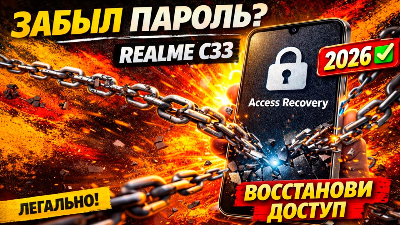 Realme c33 сброс гугл аккаунта пароля frp bypass