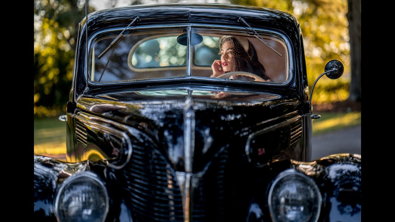 Zeiss Batis 85mm Portraits in a 1939 Ford Standard Coupe- Sony A7Rii at a Jason Lanier Workshop