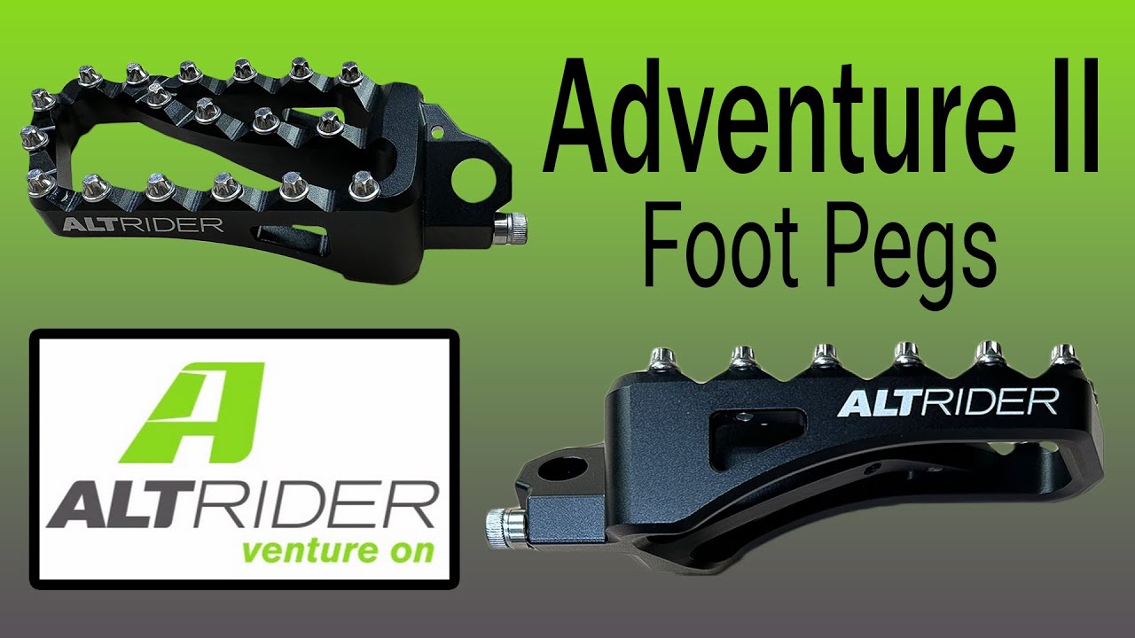 Adventure Bike Foot Pegs | AltRider