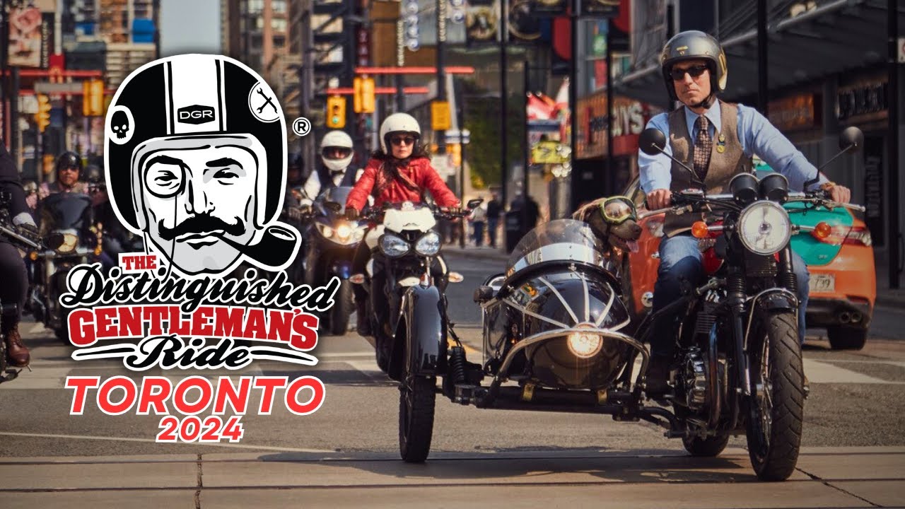 Distinguished Gentlemen’s Ride (DGR) - Toronto FULL FILM,  Bloor-Yorkville!