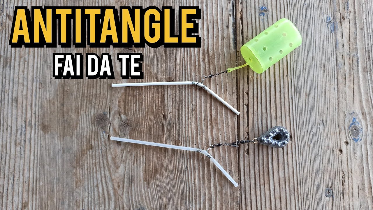 ANTITANGLE fai da te - POCA spesa TANTA resa - pesca a feeder, surfcasting e fondo