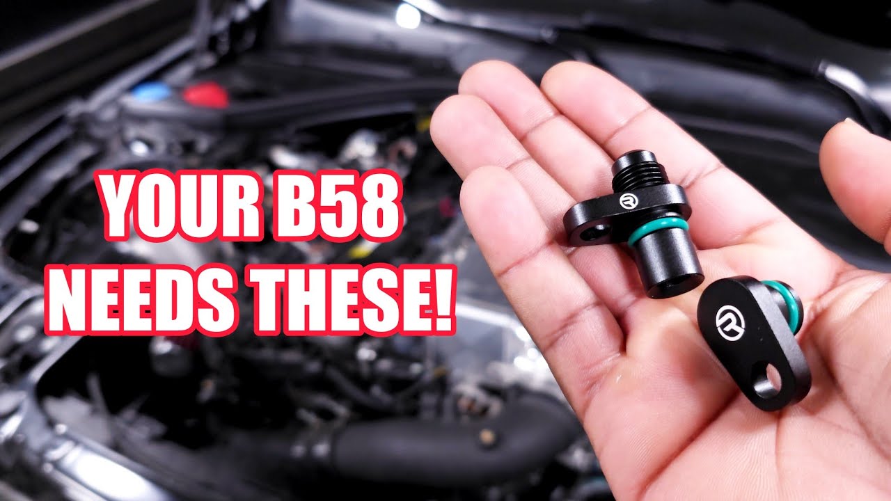 Выполните очистку PCV и испарителя B58 с помощью ROSS RACING