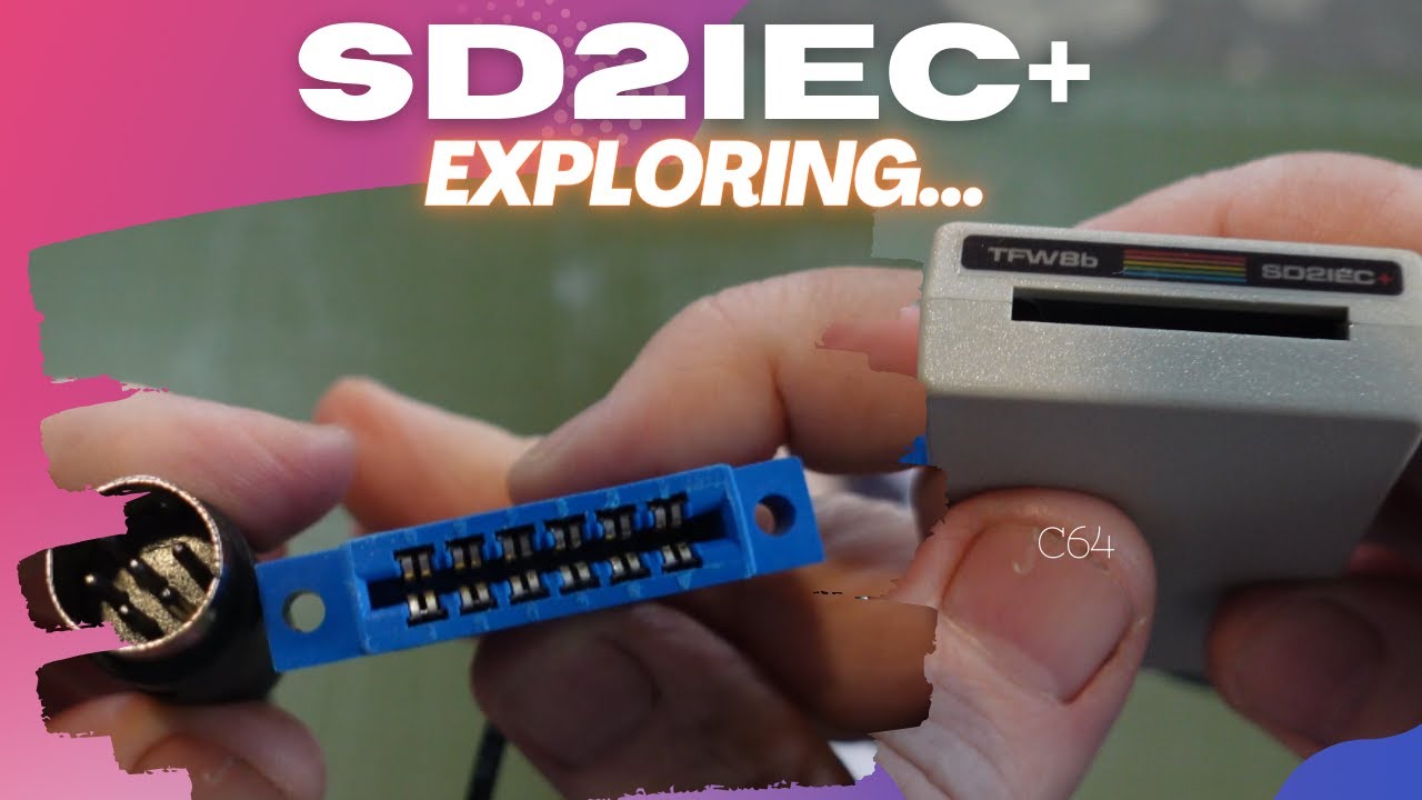 C64 SD2IEC+ от thefuturewas8bit.com