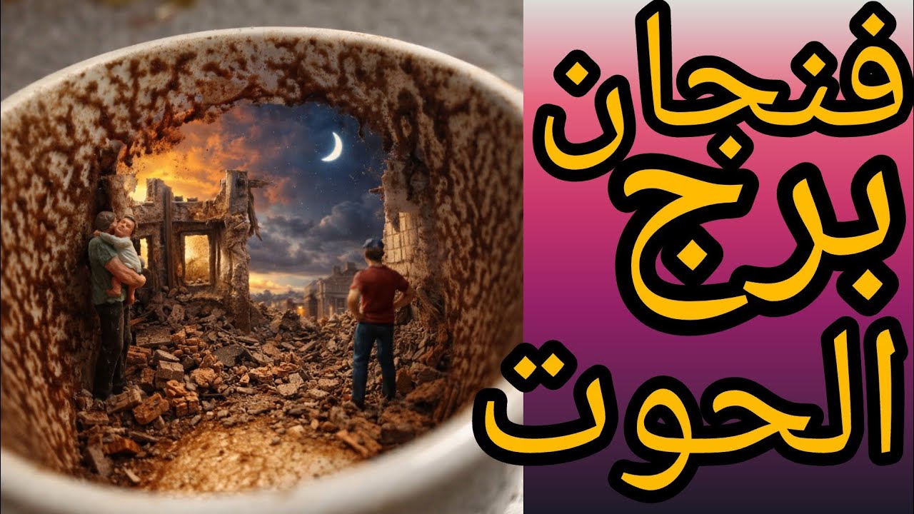 فنجان برج الحوت قراءه 👈🏼 روحانيه 👀 خطيره ملاك على الارض وقلبه ابيض لكن الضربه 🗡️ اللي جايه ما بترحمش