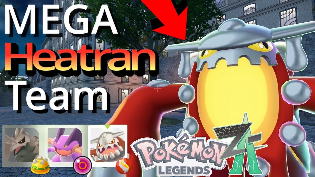 MEGA Heatran Team! Pokemon Legends Z-A Mega Dimension DLC Ranked Battles Season 5