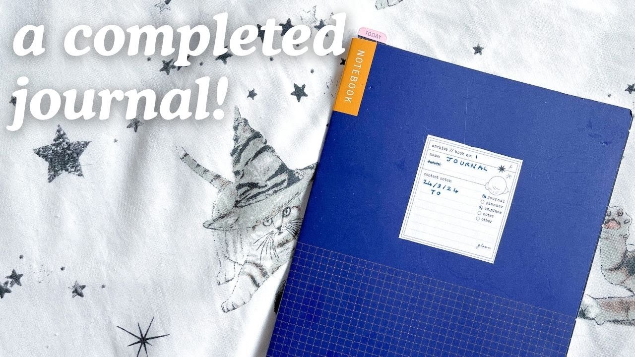 completed hobonichi journal flipthrough! 💫 a5 hobonichi memo pad