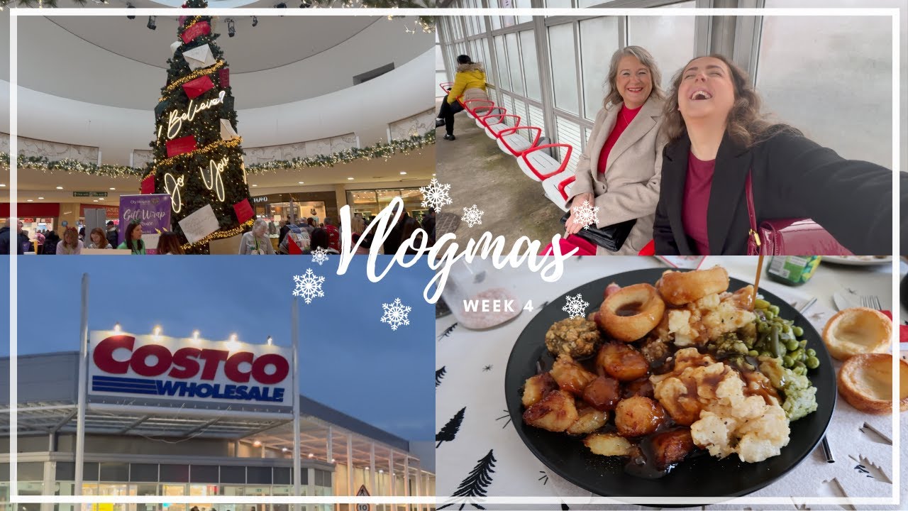 Shopping, family time & Christmas Day | VLOGMAS WEEK 4