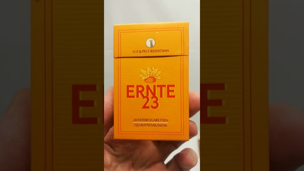 ERNTE 23 Немецкие сигареты пустая пачка#ernte23#сигареты#немецкие