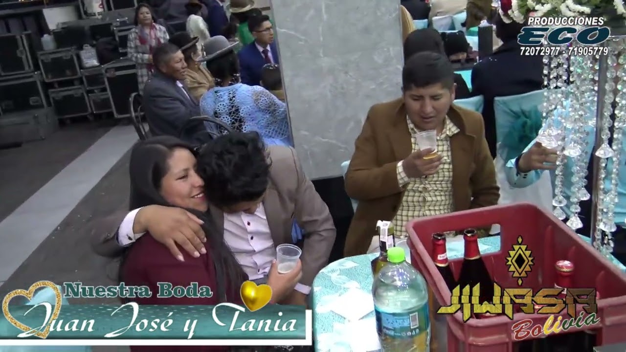 JIWASA EN LA BODA DE JUAN JOS&Eacute; Y TANIA