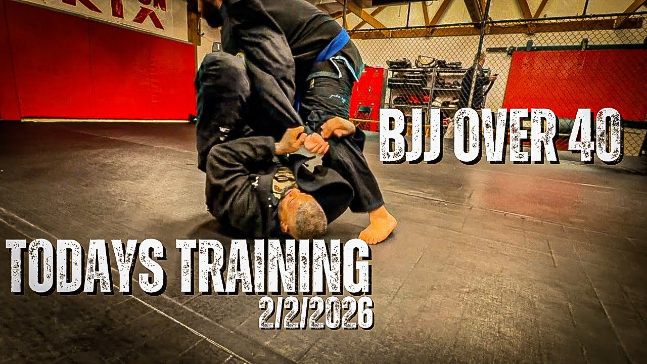 TRAINING LOG 2/2/2026 : BEGINNER JUJITSU OVER 40 #securityguardtraining #viralvideo #security 