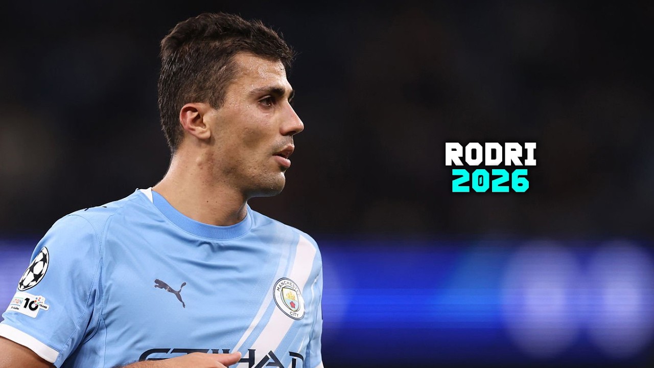 Rodri 2026 ► Amazing Skills, Tackles, Goals & Passes