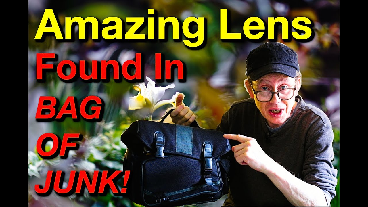 Amazing Lens Found In Bag Of Junk!
