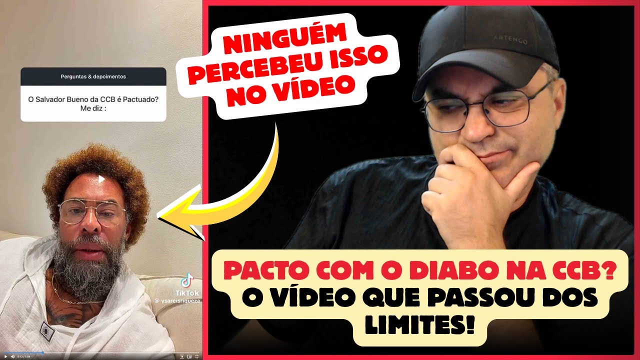 ⛔Pacto com o Diabo na CCB? O vídeo que passou dos limites! SALVADOR E MARÇOLA CALUNIADOS