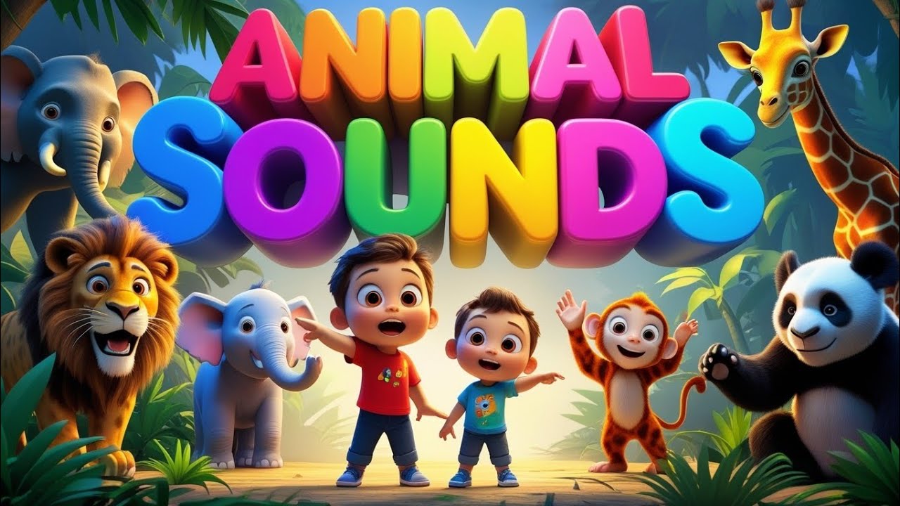 A to Z  Animals Sounds 🦁 | Fun Learning Video | Rhymes Planet Kids 
