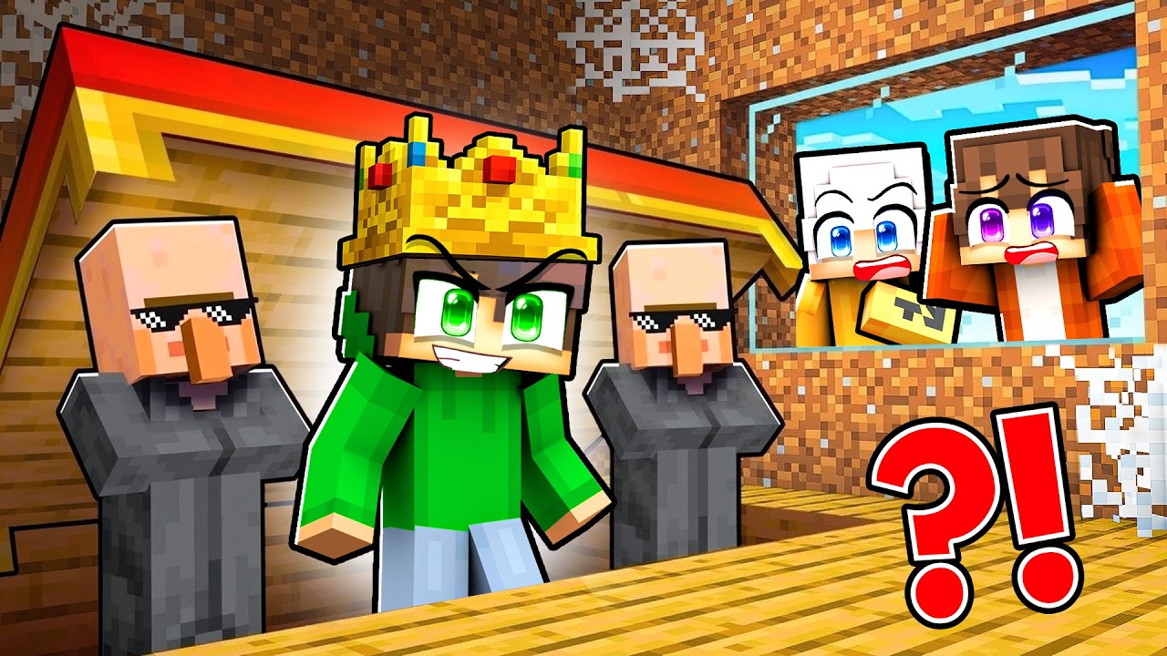 SONO DIVENTATO un RE, ma l'ho NASCOSTO ai MIEI AMICI in Minecraft
