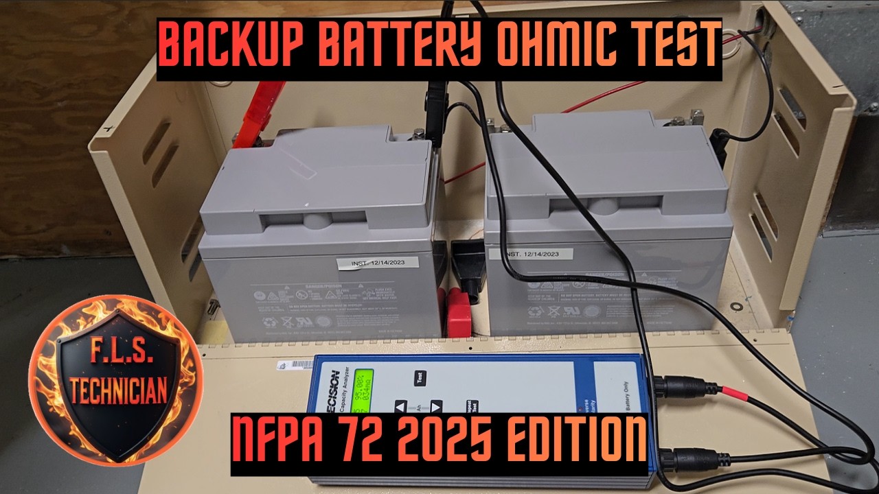 EST 3 | How to do Backup Battery Ohmic Test