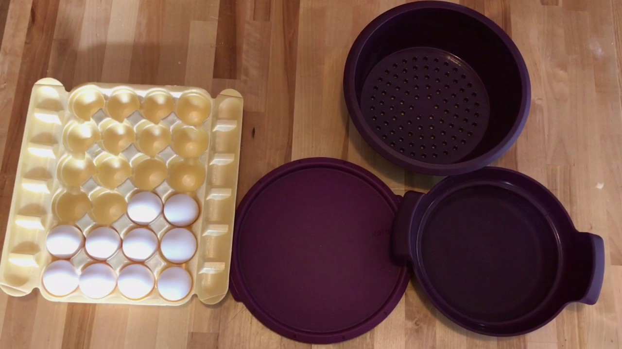 Tupperware Smart Steamer Hard Boiled Eggs
