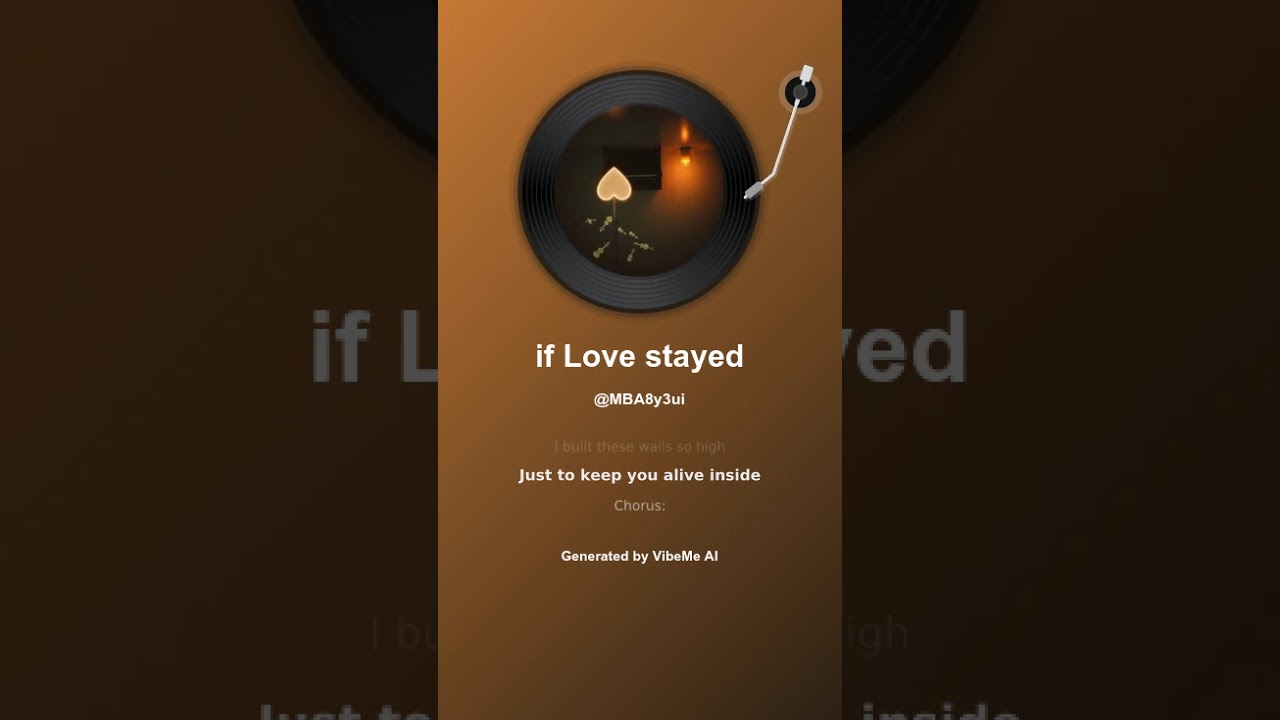 if love stayed _ created and designed by Ariya .. ( Ai created 