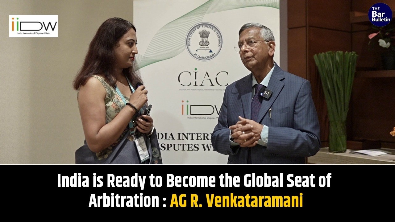 India is Ready to Become the Global Seat of Arbitration : AG R. Venkataramani