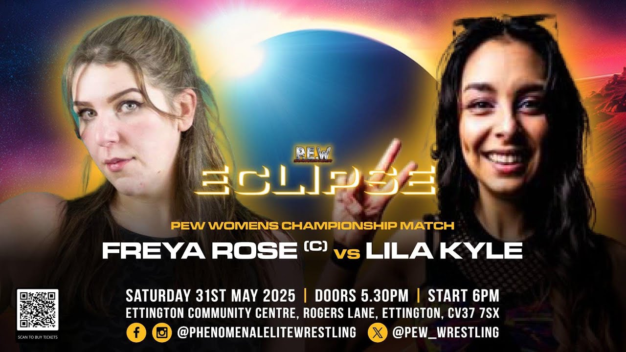 FULL MATCH: P.E.W Womens Championship- Freya Rose Vs Lila Kyle P.E.W  &lsquo;ECLIPSE&rsquo; 2025