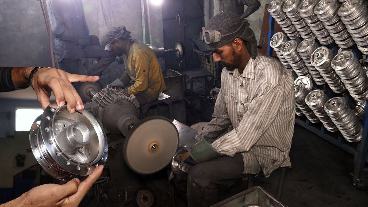 How Motorcycle Wheel Hub are Made