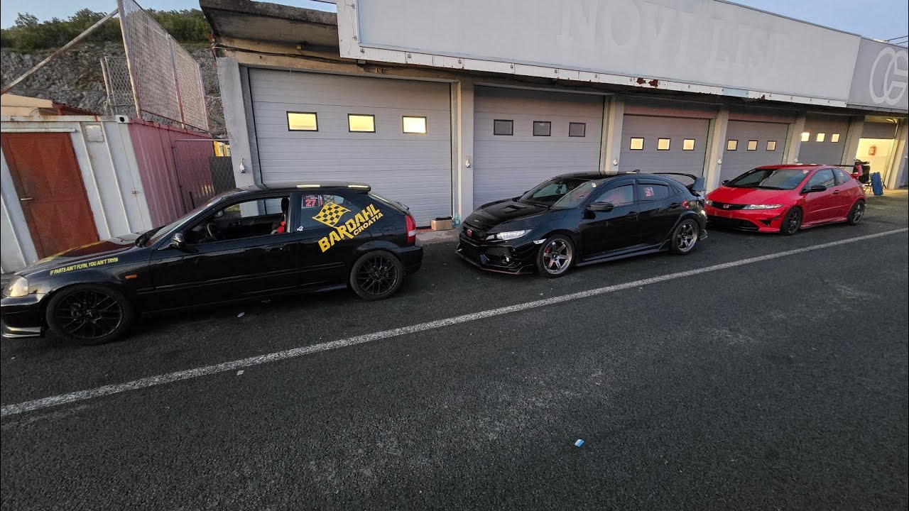 Honda Civic Type R fk8 on Grobnik,driver Robi